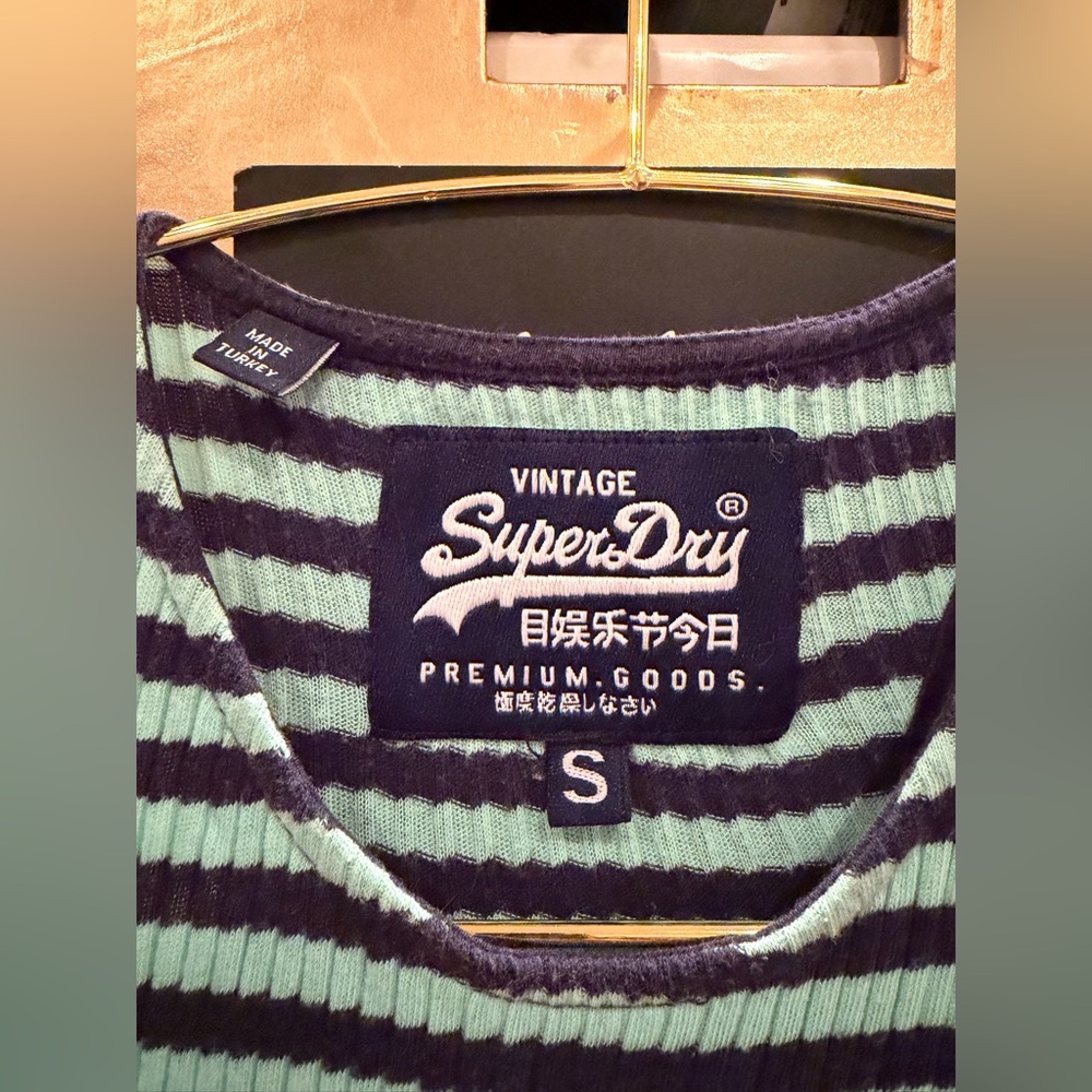 Superdry Sheer Rib Racer Dress - Picture 7 of 10